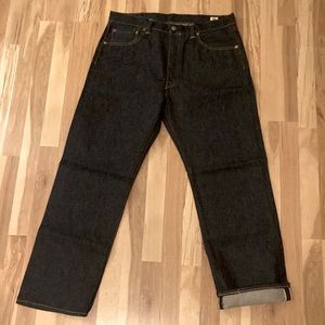 Levi’s 501 Selvedge Cone Denim Made in the USA Tag size 36X32